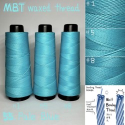 Voskovaná nit, bledě modré (55.Pale Blue)
