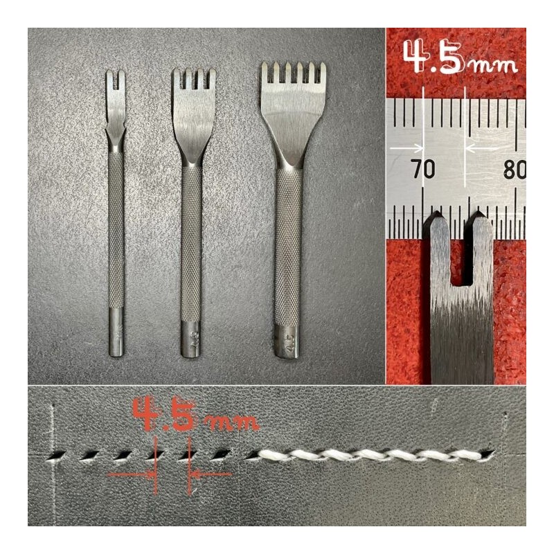 Děrovací vidličky 4,5mm