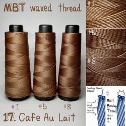 Voskovaná nit, kafé s mlékem  ( 17. Cafe Au Lait )