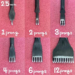 Děrovací vidličky 2,5mm